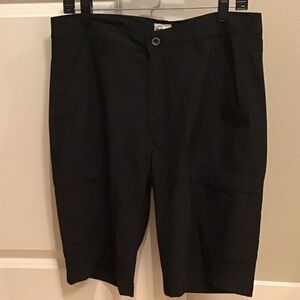 Classic Black Cargo Shorts for Men